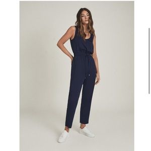 Reiss Kat Jumpsuit in Navy NWT